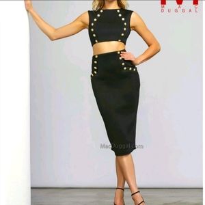 Mac Duggal Two Piece Skirt Set